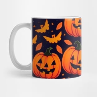 Halloween Pumpkins At Night Mug